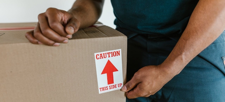 packing a box