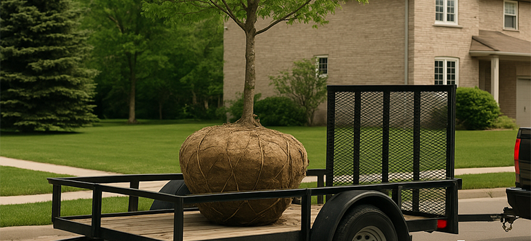 moving a tree across Sudbury